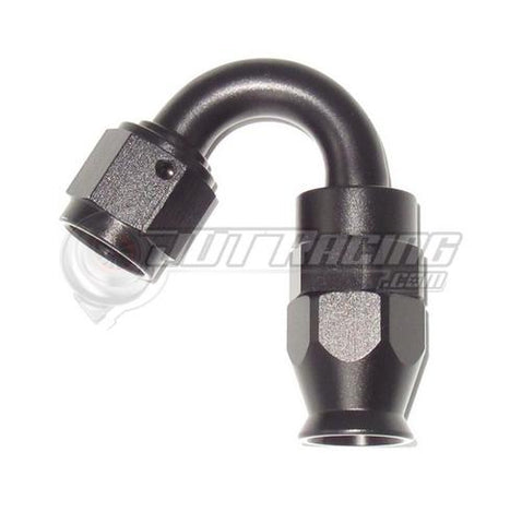 AN6 6AN 150 Degree PTFE Teflon Swivel Hose End Fitting Adapter Black E85 QUALITY