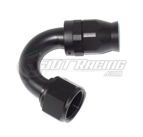 AN12 12AN 150 Degree PTFE Teflon Swivel Hose End Fitting Adapter Black QUALITY