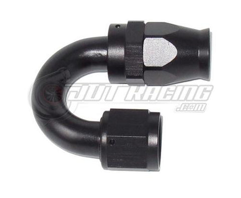 AN10 10AN 180 Degree PTFE Teflon Swivel Hose End Fitting Adapter Black QUALITY