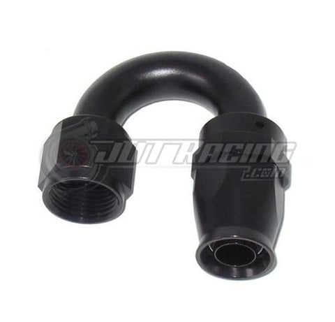 AN10 10AN 180 Degree PTFE Teflon Swivel Hose End Fitting Adapter Black QUALITY