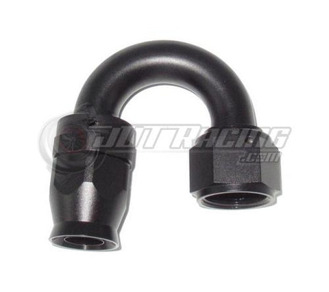AN12 12AN 180 Degree PTFE Teflon Swivel Hose End Fitting Adapter Black QUALITY