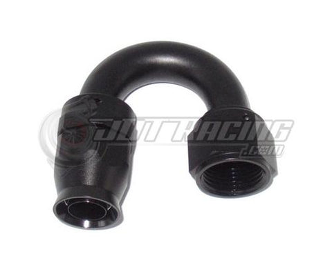 AN12 12AN 180 Degree PTFE Teflon Swivel Hose End Fitting Adapter Black QUALITY