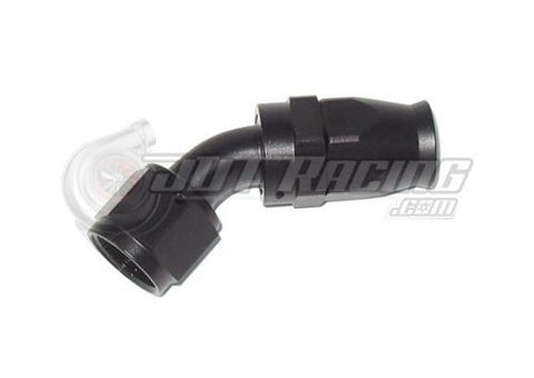 AN10 10AN 45 Degree PTFE Teflon Swivel Hose End Fitting Adapter Black QUALITY!