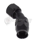 AN12 12AN 45 Degree PTFE Teflon Swivel Hose End Fitting Adapter Black QUALITY!