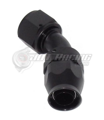 AN12 12AN 45 Degree PTFE Teflon Swivel Hose End Fitting Adapter Black QUALITY!