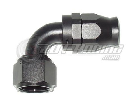 AN12 12AN 90 Degree PTFE Teflon Swivel Hose End Fitting Adapter Black QUALITY!