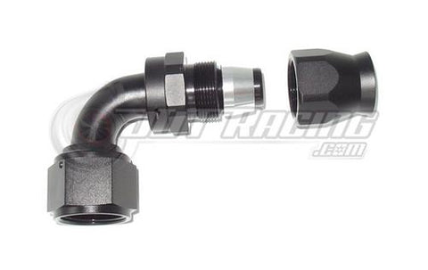 AN12 12AN 90 Degree PTFE Teflon Swivel Hose End Fitting Adapter Black QUALITY!