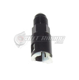-6AN AN6 Fuel Adapter Fitting to 3/8 GM Quick Connect LS W/ Clip Female BLACK