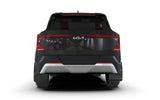 Rally Armor 2027 Kia EV5 Black Mud Flap - Metallic Black Logo