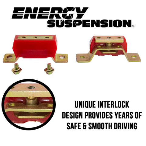 Energy Suspension Ford Trans Mount 2.710 CTR - Red