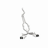 MagnaFlow BMW SPEQ Series Cat-Back Exhaust System Black Chrome