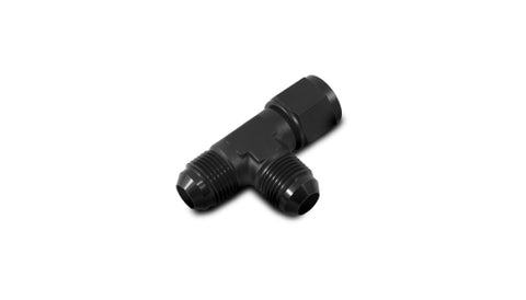 Vibrant -10AN Tee Fitting with Female -10AN Swivel