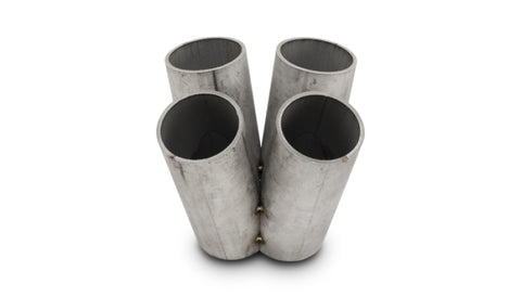 Vibrant 4 into 1 SS Turbo Mani Collector for GT28/30/35 in Flange 48mm Pipe OD 4.5in tall 58mm out