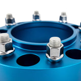 Mishimoto Wheel Spacers - 6x139.7 - 77.8 CB - 38.1mm - Blue