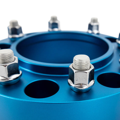 Mishimoto Wheel Spacers - 6x139.7 - 77.8 CB - 38.1mm - Blue