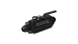Vibrant -8AN to -8AN Male Shut Off Valve - Black