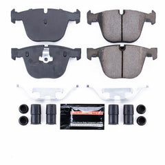 Power Stop 07-18 BMW X5 Rear Z23 Evolution Sport Brake Pads w/Hardware