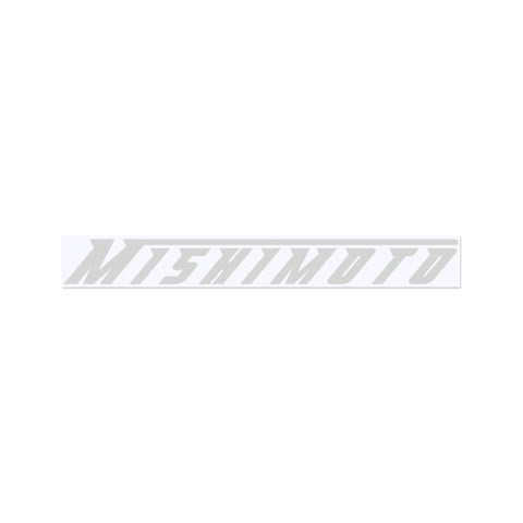 Mishimoto Small Silver Decal