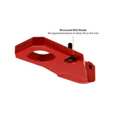 Mishimoto 2024+ Toyota Tacoma Recovery Points - Rear - Red