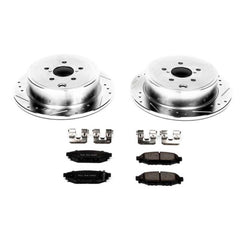 Power Stop 13-16 Subaru BRZ Rear Z23 Evolution Sport Brake Kit