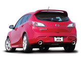 Borla 10-13 Mazda 3/Mazdaspeed 3 2.5L/2.3L Turbo FEW MT Hatchback SS Exhaust (rear section only)