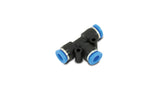 Vibrant Union inTin Pneumatic Vacuum Fitting - for use with 3/8in (9.5mm) OD tubing