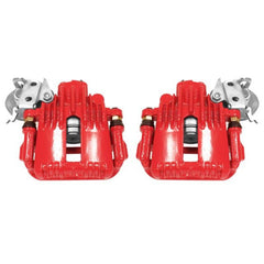 Power Stop 93-97 Chevrolet Camaro Rear Red Calipers w/Brackets - Pair