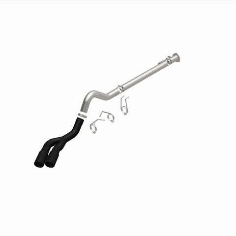 MagnaFlow 08-18 Ford F-250/F-350/F-450 4.6L/6.7 DPF-Back Black 4in Dual Single Rear Exit