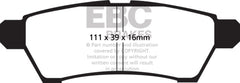 EBC 05+ Nissan Frontier 2.5 2WD Ultimax2 Rear Brake Pads