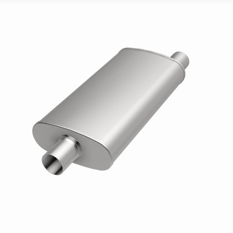 MagnaFlow Muffler Trb SS 4X9 18 2.5/2.5