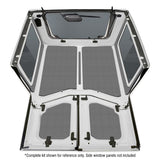 DEI 18-23 Jeep Wrangler JL 2-Door Boom Mat Headliner - 5 Piece - Gray