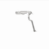 Magnaflow 21-22 Ford Bronco L4 2.3L Overland Series Cat-Back Exhaust