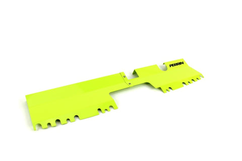 PERRIN 15-21 Subaru WRX/STI Radiator Shroud (Without OEM Intake Scoop) - Neon Yellow