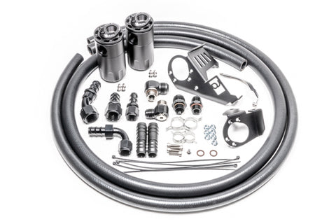 Radium Engineering Dual Catch Can Kit Subaru VB Fluid Lock