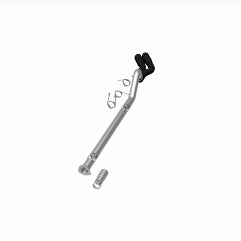 MagnaFlow 08-18 Ford F-250/F-350/F-450 4.6L/6.7 DPF-Back Black 4in Dual Single Rear Exit