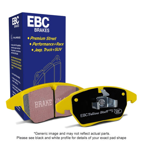 EBC 11-14 Chrysler 200 2.4 Yellowstuff Rear Brake Pads