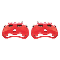 Power Stop 09-10 Dodge Ram 2500 Front Red Calipers w/Brackets - Pair