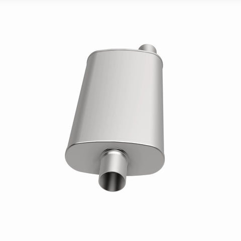 MagnaFlow Muffler Trb SS 4X9 18 2.5/2.5