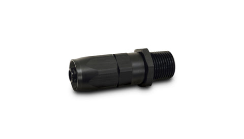 Vibrant -6AN Male NPT Straight Hose End Fitting - 1/4in NPT