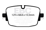 EBC 2020+ Audi RS6 4.0TT Rear Bluestuff Brake Pads
