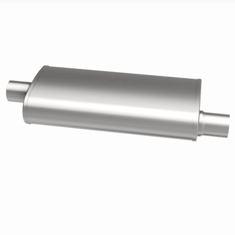 MagnaFlow Muffler Trb SS 4X9 18 2.5/2.5