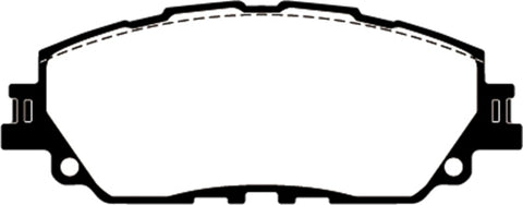 EBC 2019+ Lexus ES300H 2.5L Hybrid Yellowstuff Front Brake Pads