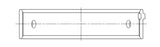 ACL Subaru EJ20/EJ22/EJ25 (For Thrust in #5 Position) 0.005mm Oversized High Performance Main Bearin