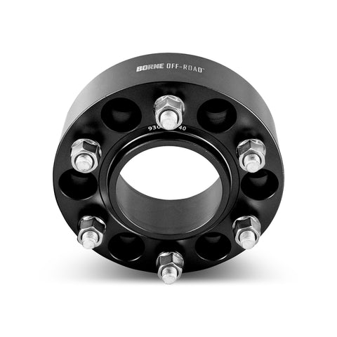 Mishimoto Wheel Spacers - 6x139.7 - 93.1 - 50mm - M12 - Black