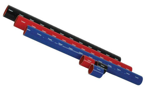 Vibrant 4 Ply Reinforced Silicone Straight Hose Coupling - 2in I.D. x 36in long (BLACK)