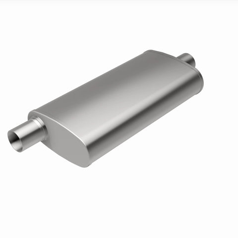 MagnaFlow Muffler Trb SS 4X9 18 2.5/2.5