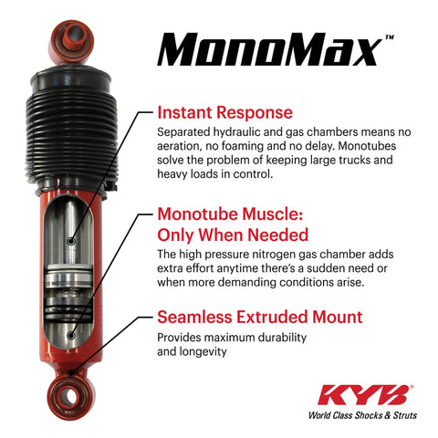 KYB 16-23 Toyota Tacoma 4WD/RWD MonoMax Front Gas Strut