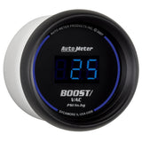 Autometer Cobalt Digital 52.4mm Black Vacuum/Boost Gauge