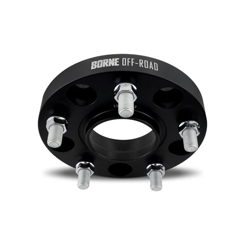 Mishimoto Wheel Spacers - 5x139.7 - 77.8CB - 25 - M14 - Black