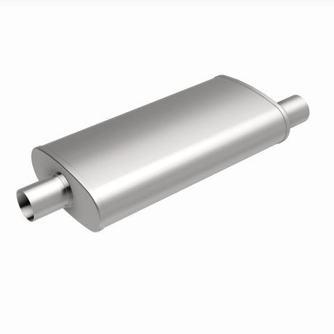 MagnaFlow Muffler Trb SS 4X9 18 2.5/2.5